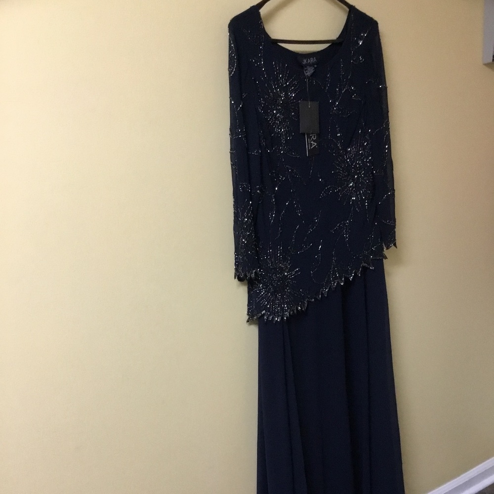 JKara  Size16  Navy blue